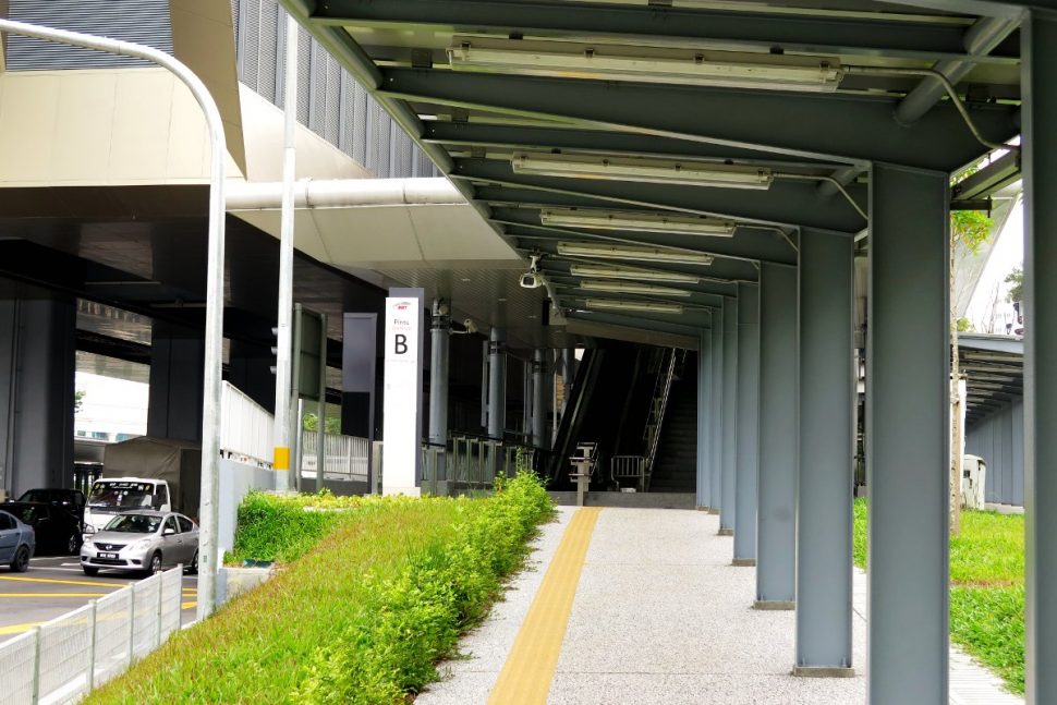 Entrance B of Kota Damansara station