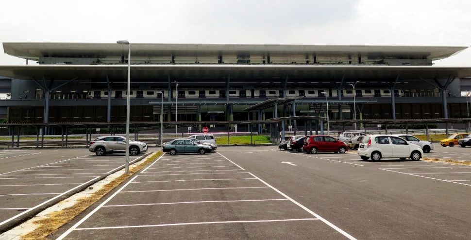 Front view of Kwasa Damansara station