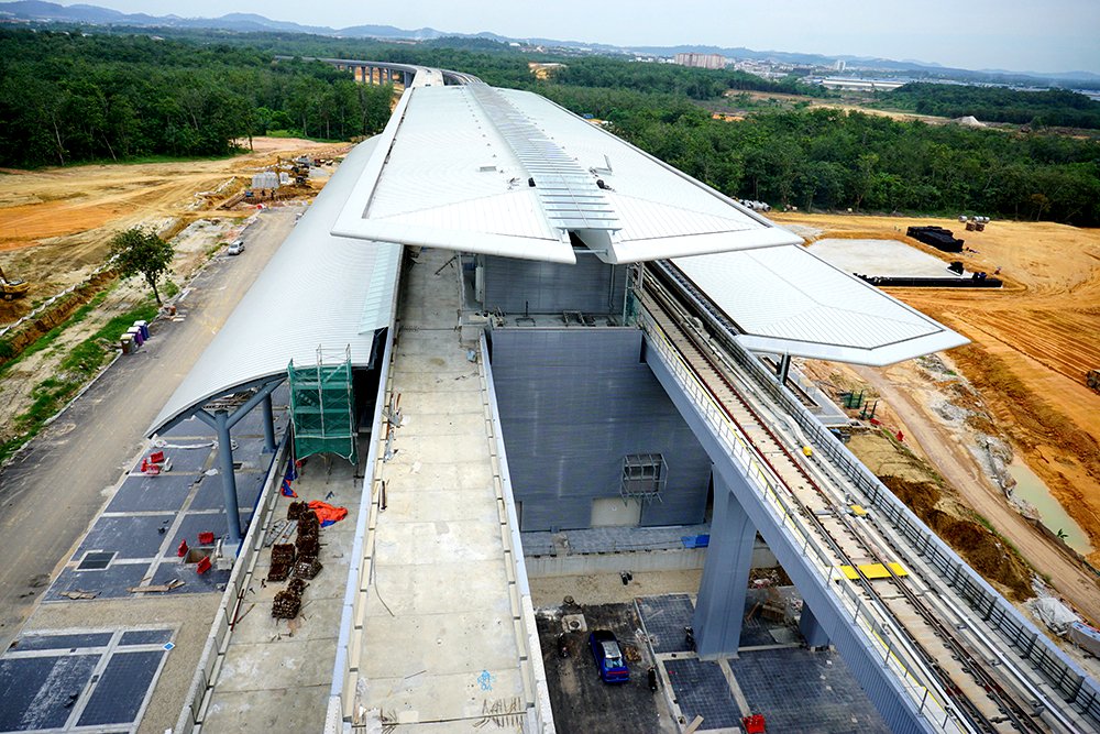 Kwasa Damansara Mrt Station Big Kuala Lumpur