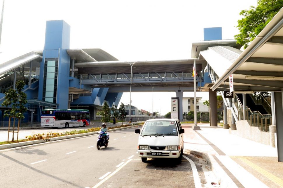 Entrance C at Mutiara Damansara station