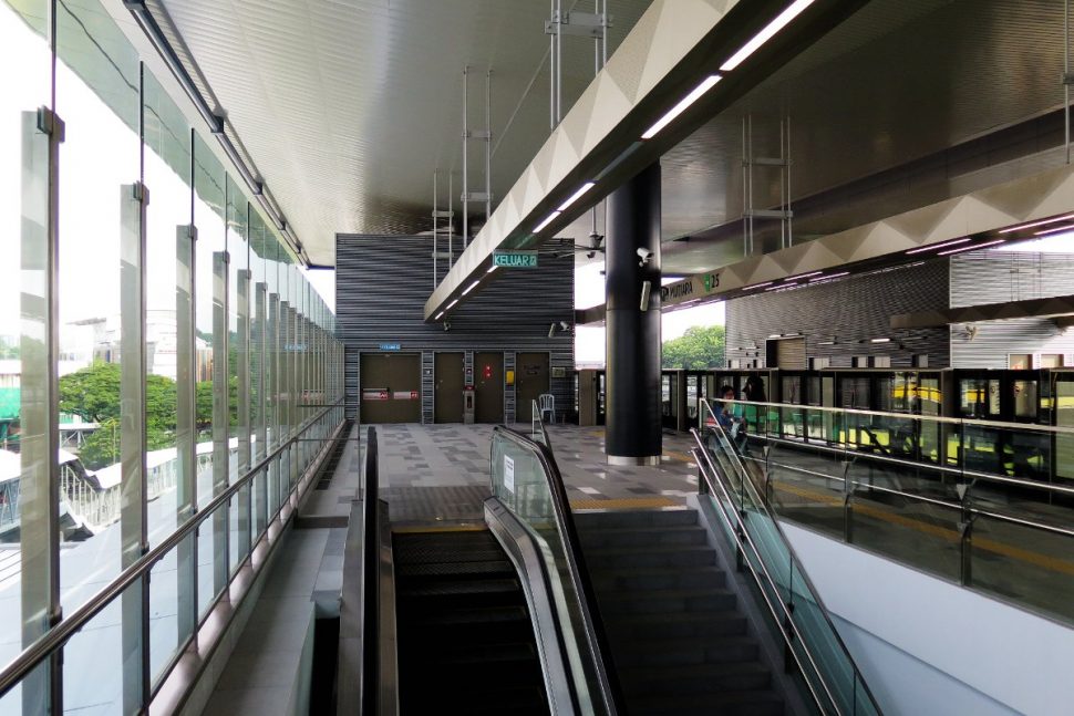 Escalators for level access