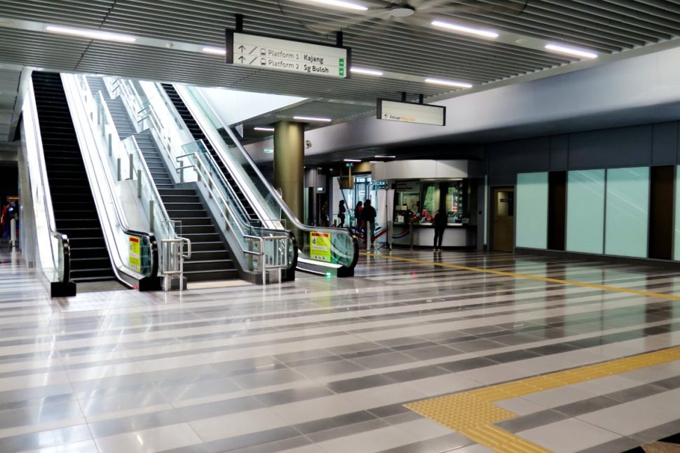 Escalators for level access