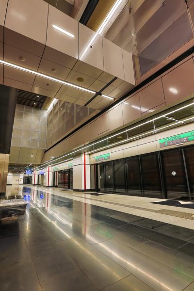 Platform 2: Sungai Buloh–Kajang Line towards Sungai Buloh