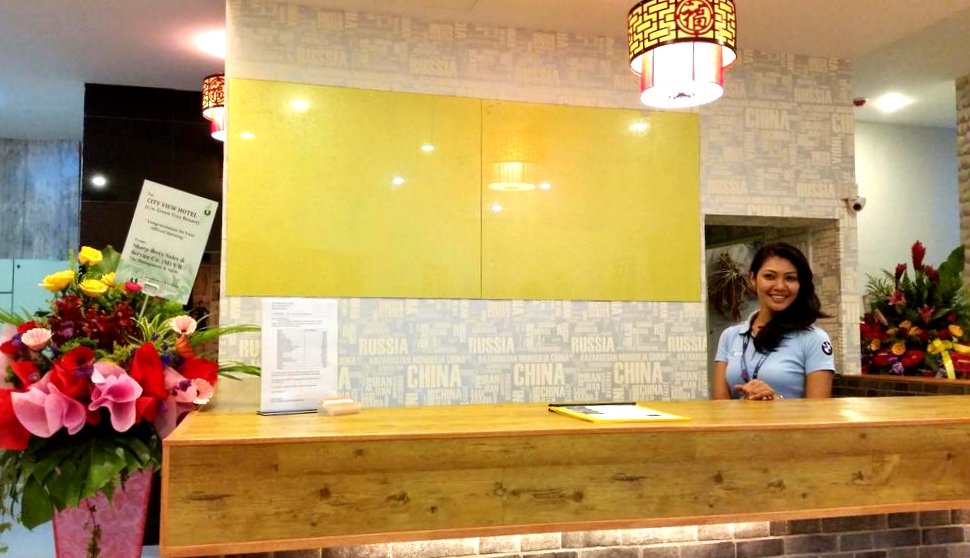 Reception area