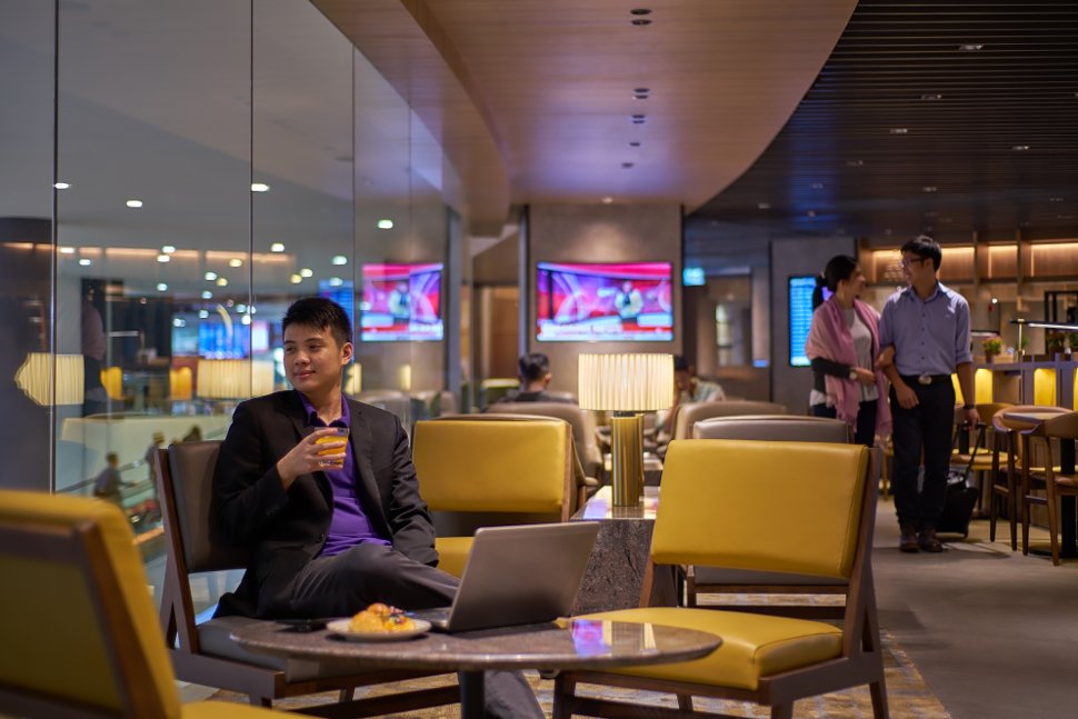 Lounge Bay of Plaza Premium Lounge