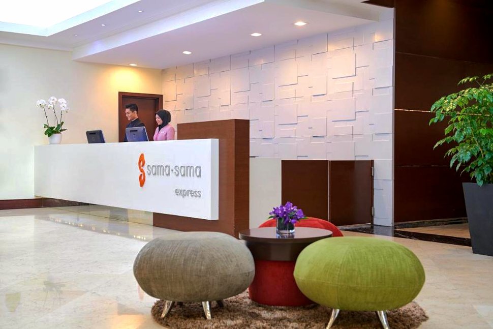 Reception area