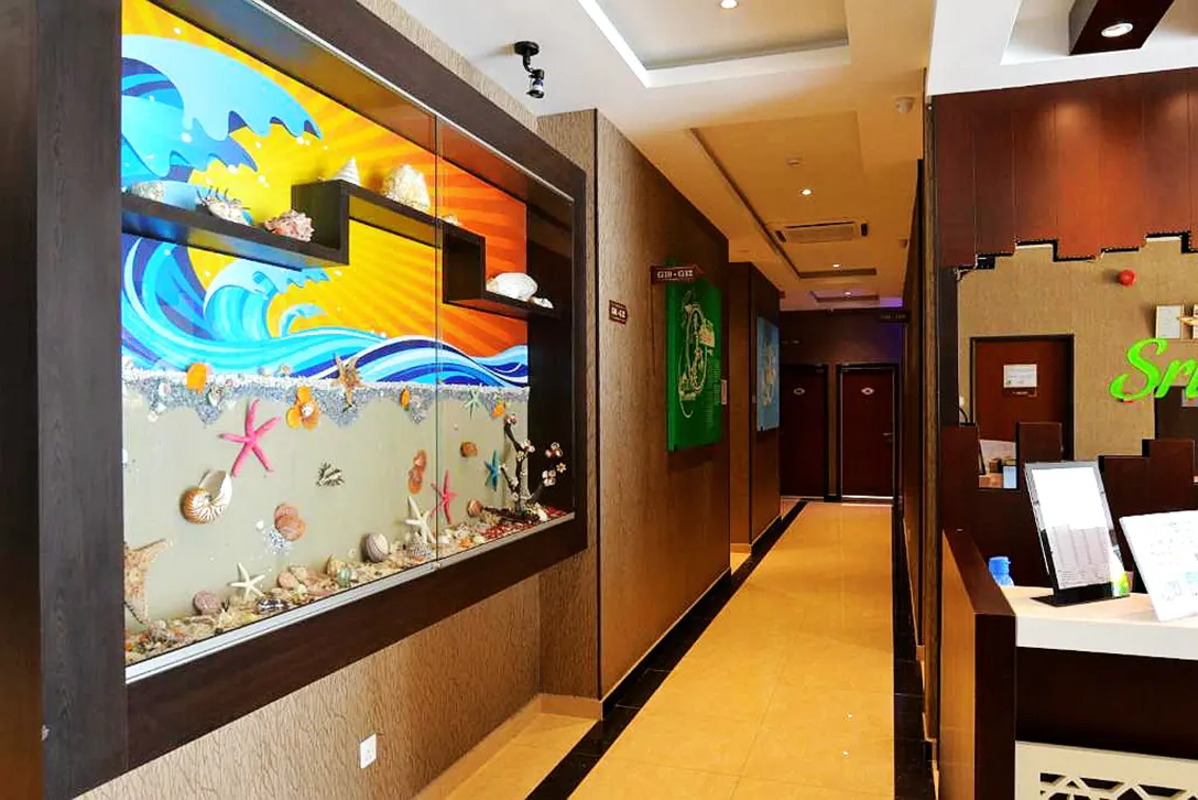 The Sri Enstek hotel features tasteful art of Malaysian culture from different states