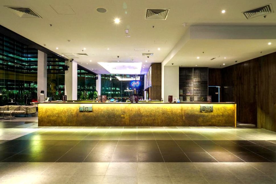 Indoor lounge