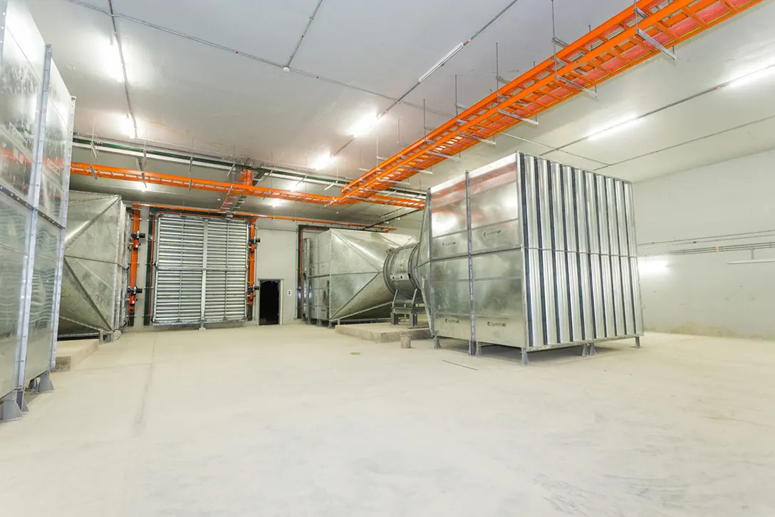 Tunnel Ventilation Fan Room at the Bandar Malaysia Utara MRT Station.