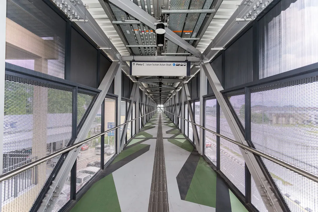 Jalan Ipoh MRT Station Pedestrian Overhead Bridge