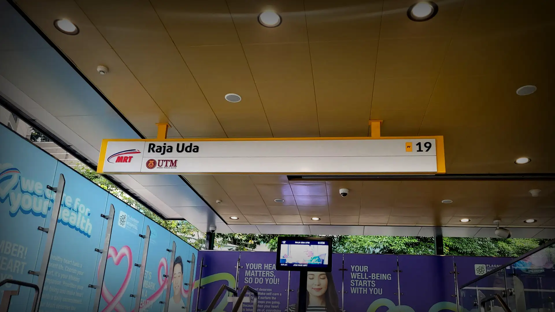 Pictures of Raja Uda MRT Station