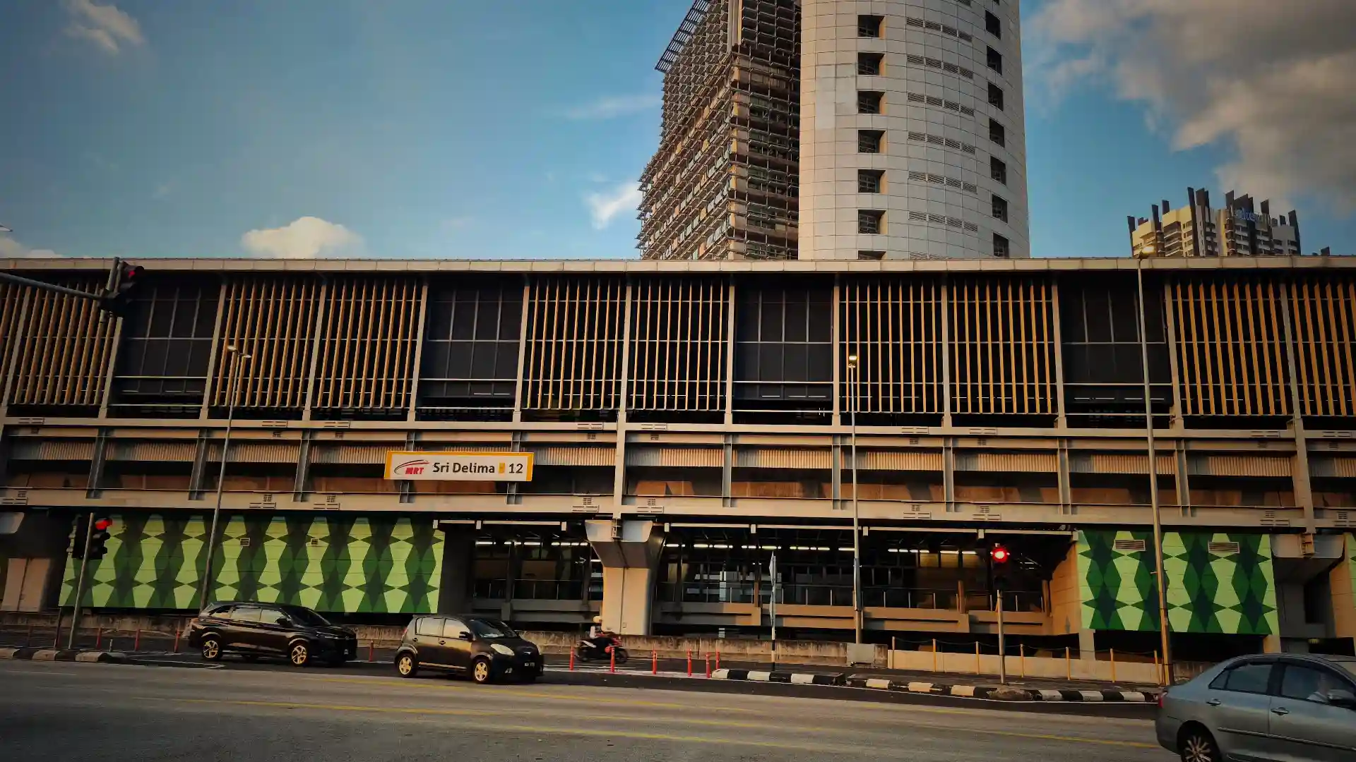 Pictures of Sri Delima MRT Station