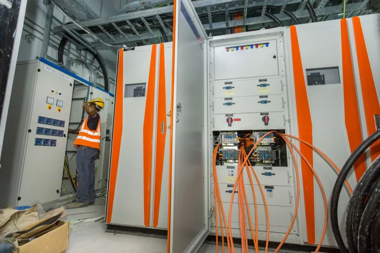 View of the UPS System installation at the Sri Damansara Sentral MRT Station