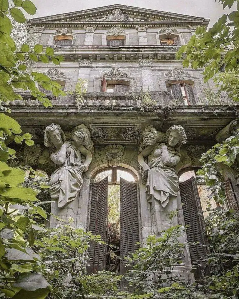 法国斯特拉斯堡废弃的宫殿