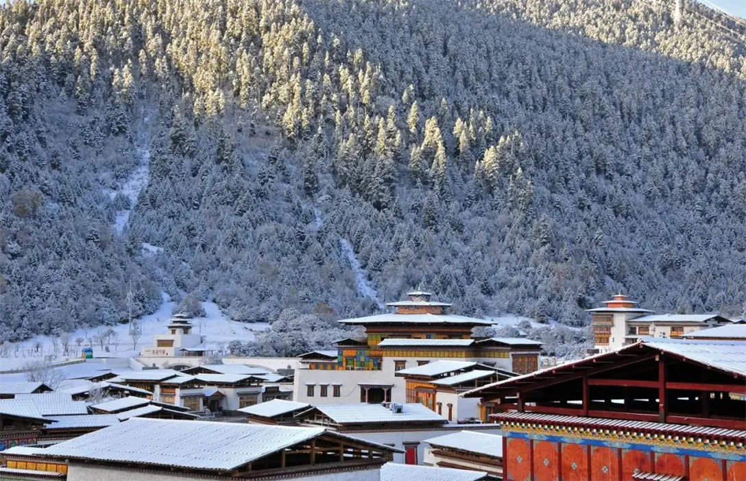 冬天的西藏