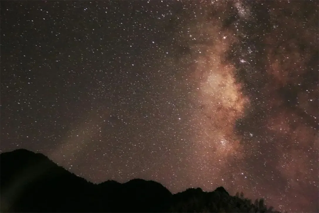 深邃的夜空