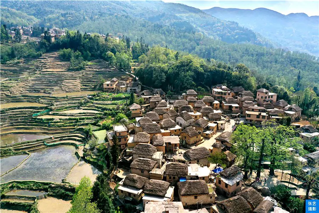 阿者科村,云南元阳梯田