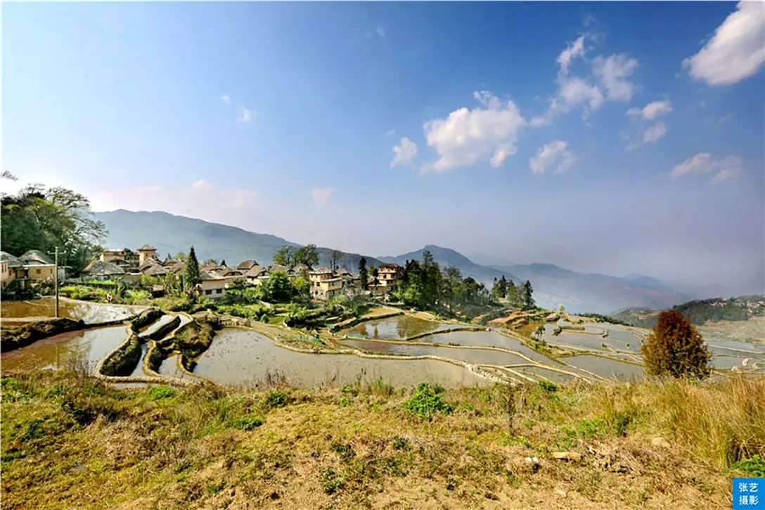 阿者科村,云南元阳梯田