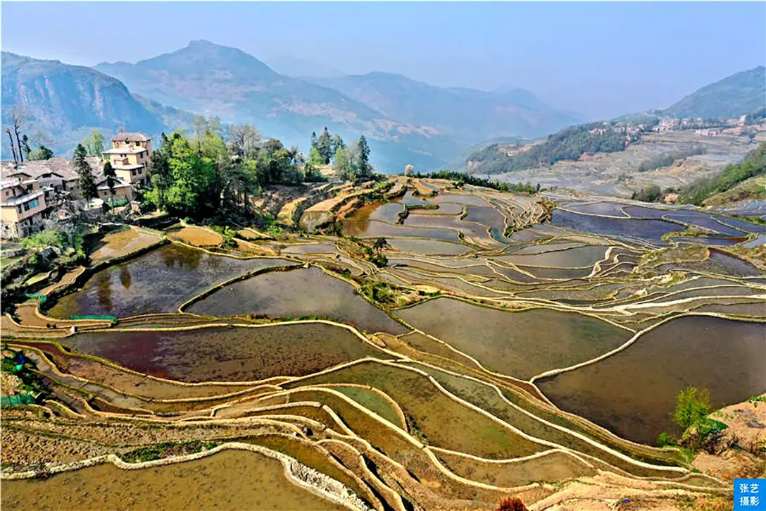 阿者科村，云南元阳梯田