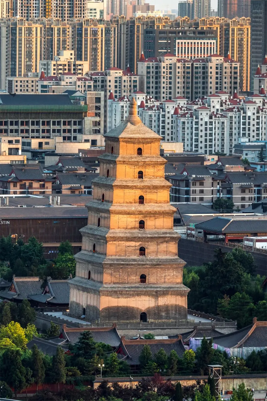 西安雁塔区，以大雁塔为名