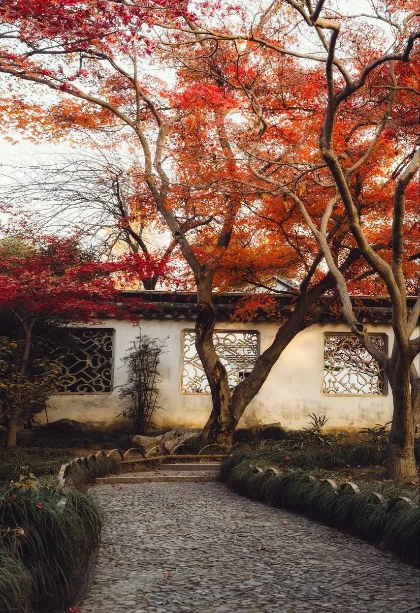 秋日古寺