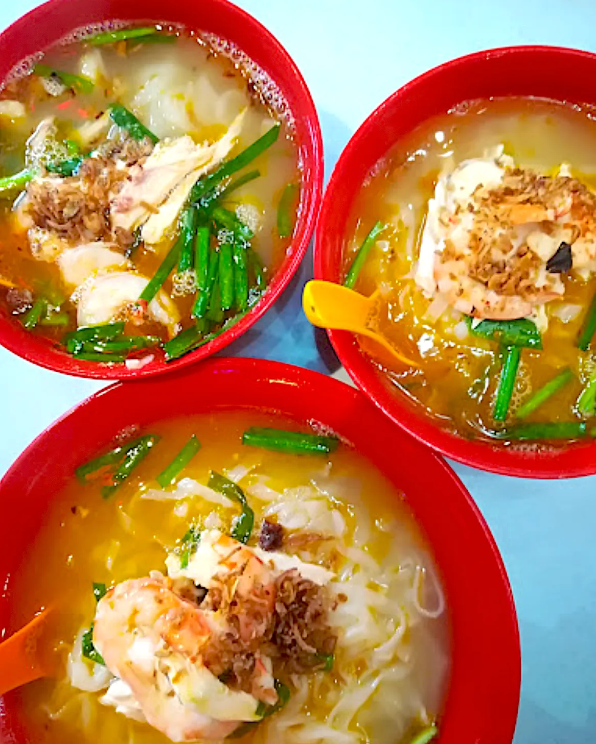 Fresh prawn rice noodles, Jalan Sultan