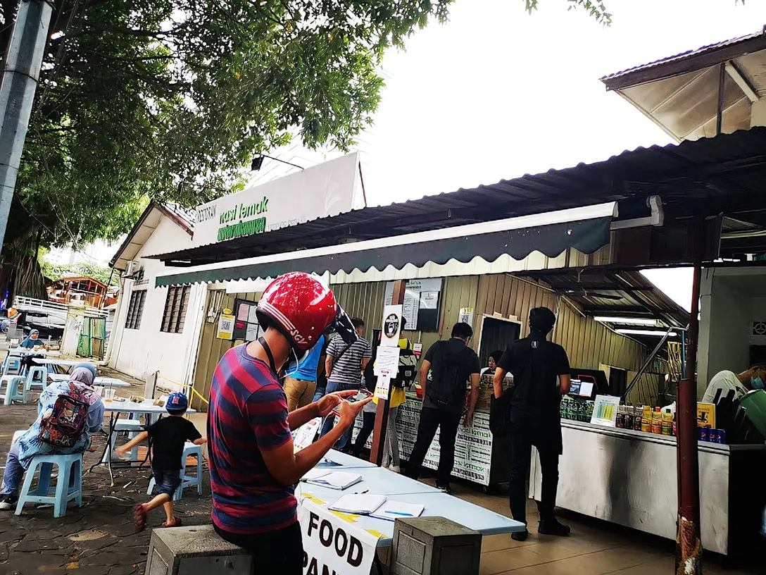 Nasi Lemak Antarabangsa, Kampung Baru