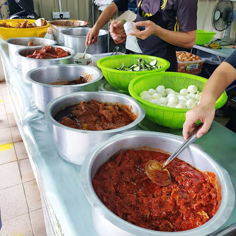 Nasi Lemak Antarabangsa, Kampung Baru