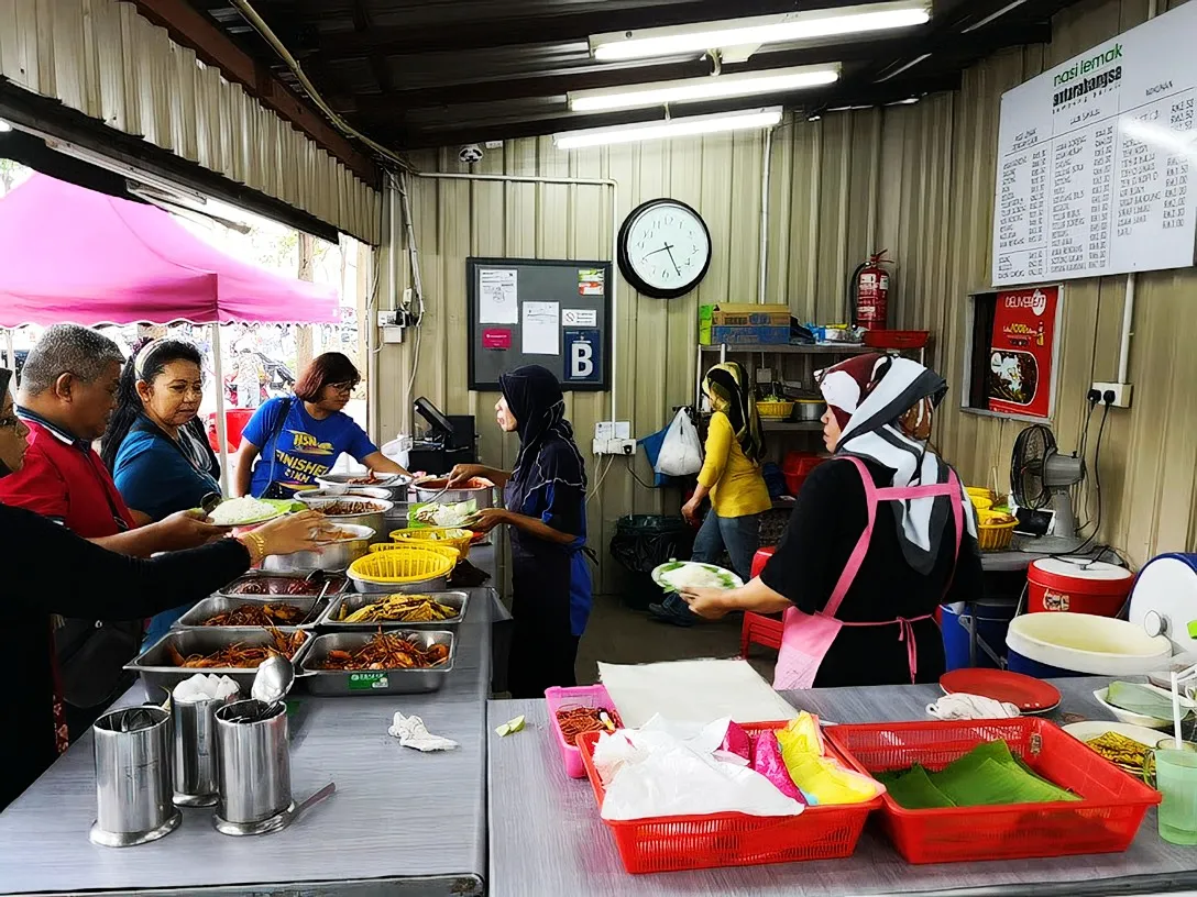 Nasi Lemak Antarabangsa, Kampung Baru