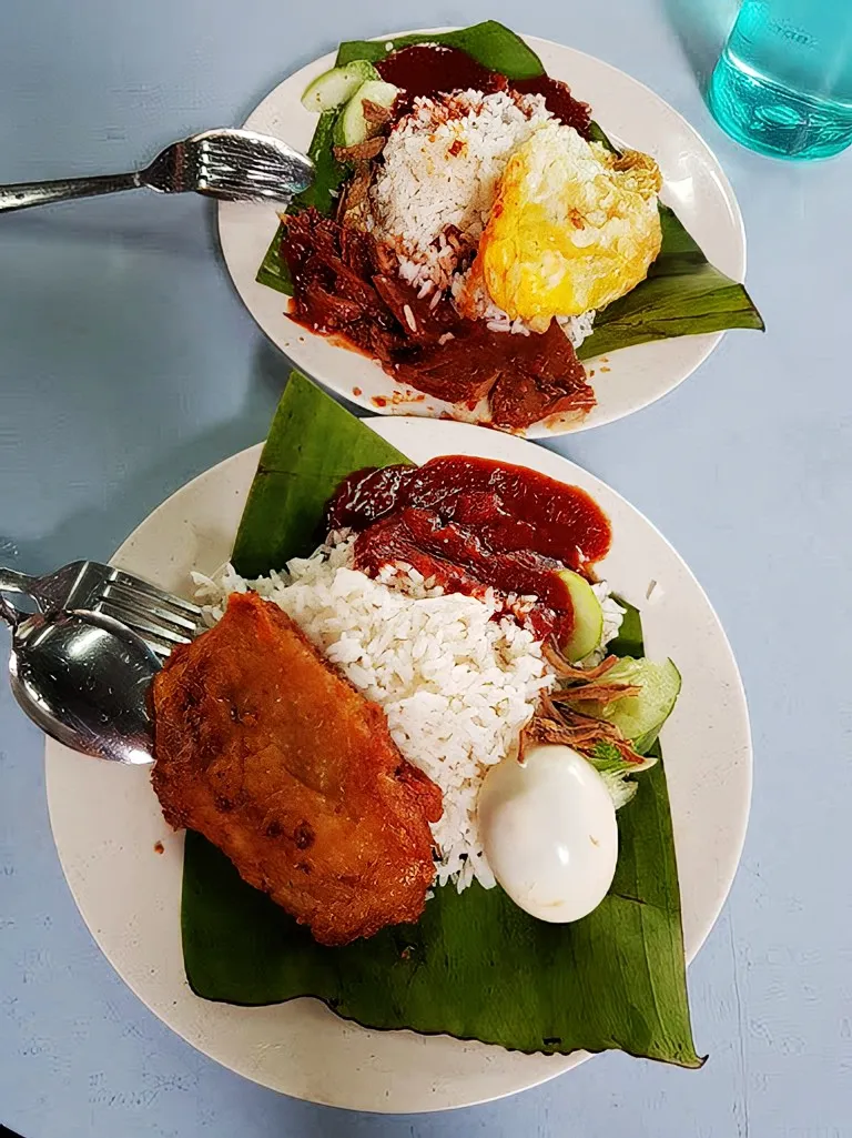 Nasi Lemak Antarabangsa, Kampung Baru