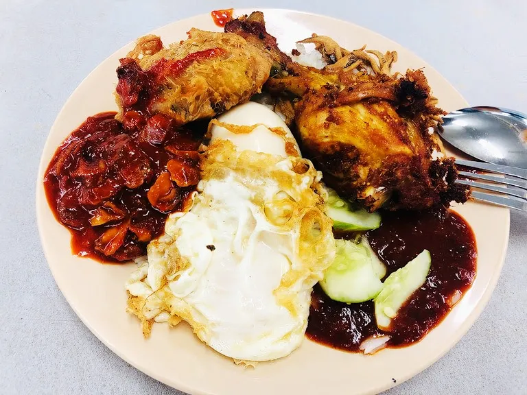 Nasi Lemak Wanjo, Kampung Baru