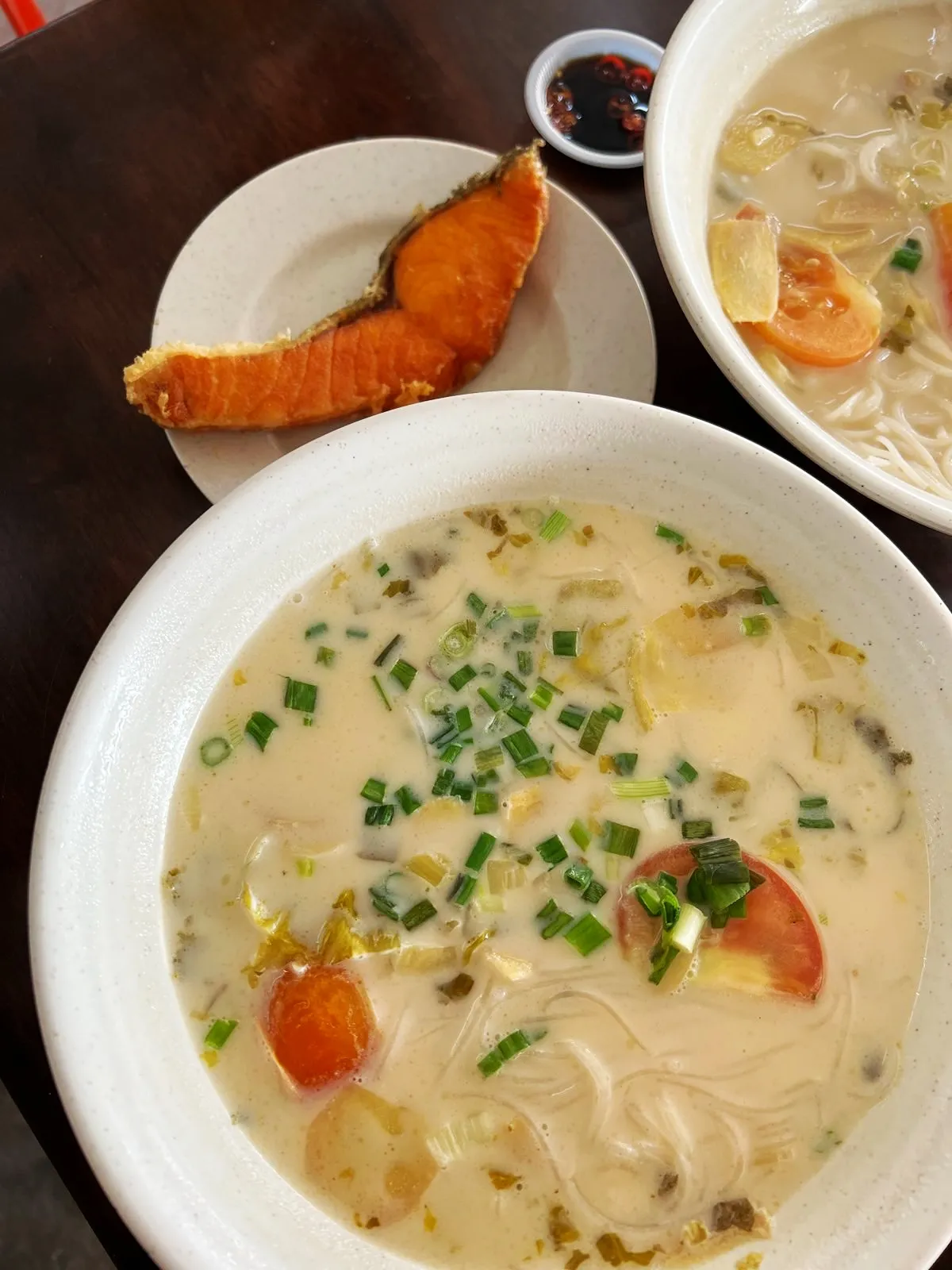 Norway Salmon Fish Head Noodles, Jinjang Selatan