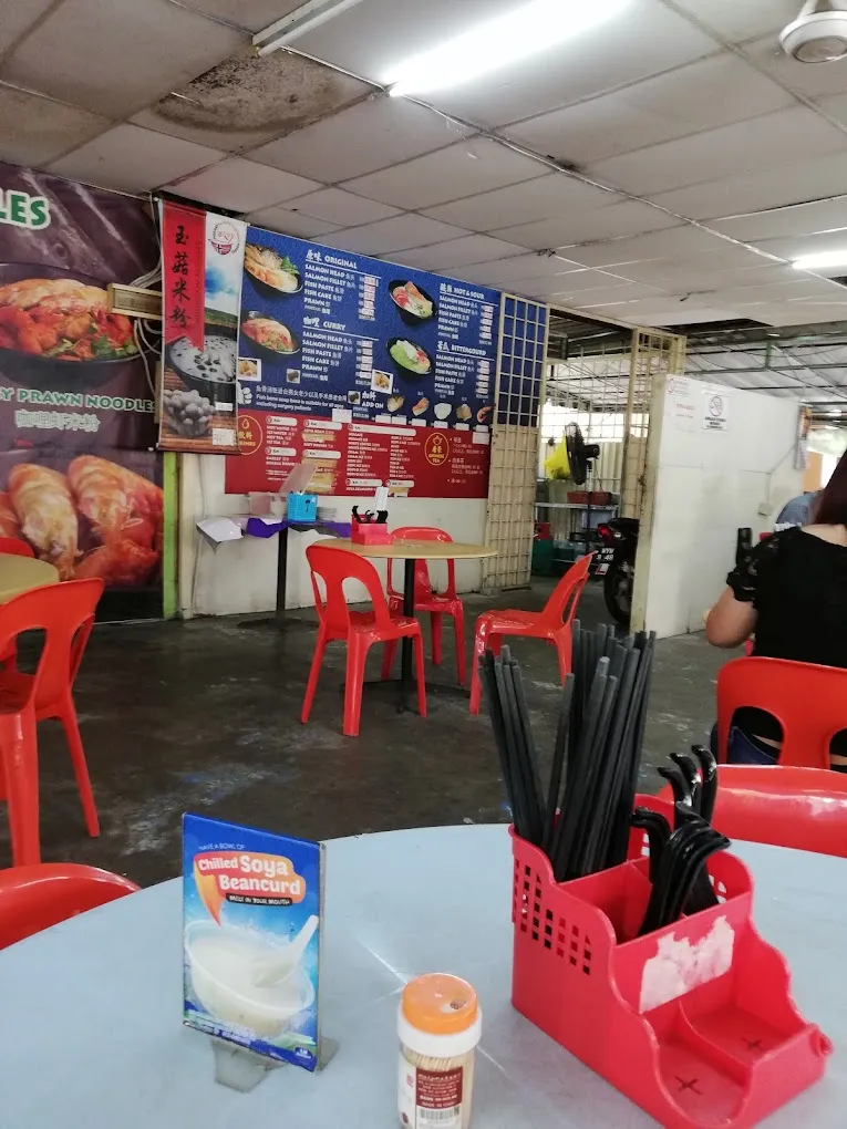 Norway Salmon Fish Head Noodles, Jinjang Selatan