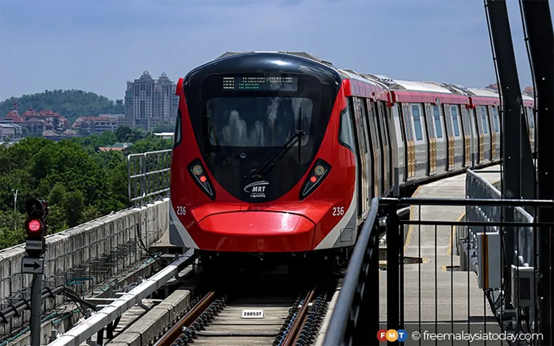 The Putrajaya MRT line was built at a cost of RM30.53 billion.