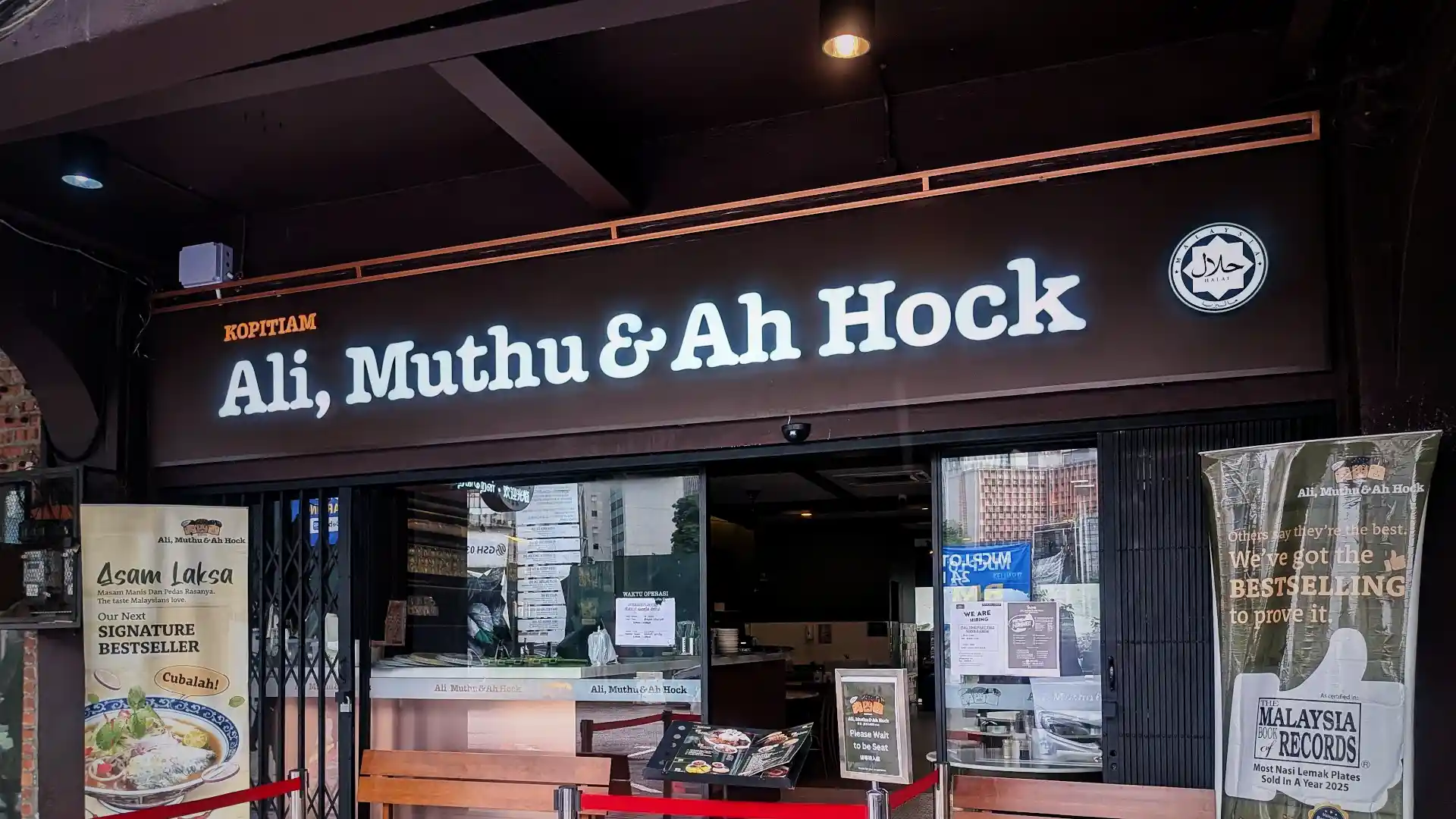 Ali, Muthu & Ah Hock, Chinatown — KL’s Muhibbah Kopitiam Gets a Modern Refresh