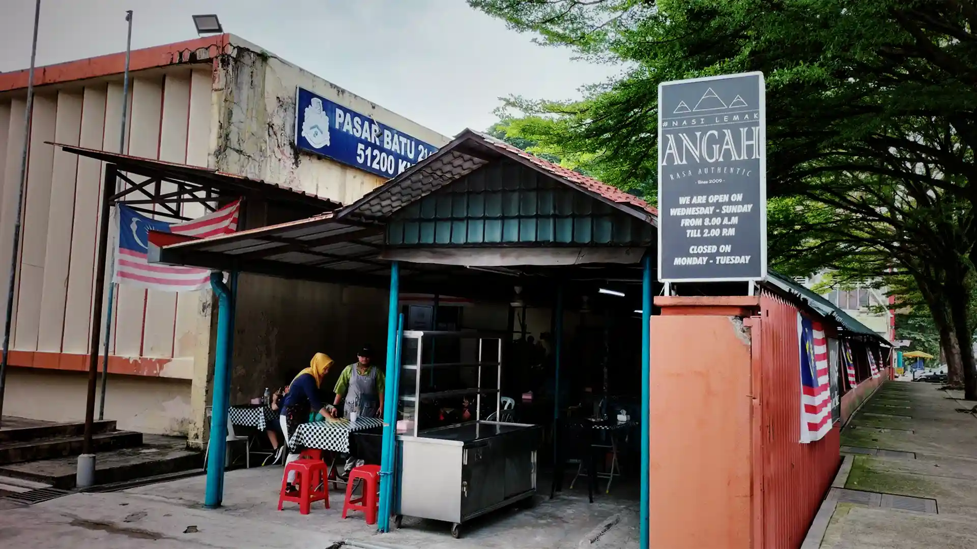 Nasi Lemak Angah, Sentul — The Old Market Bungkus with Heart