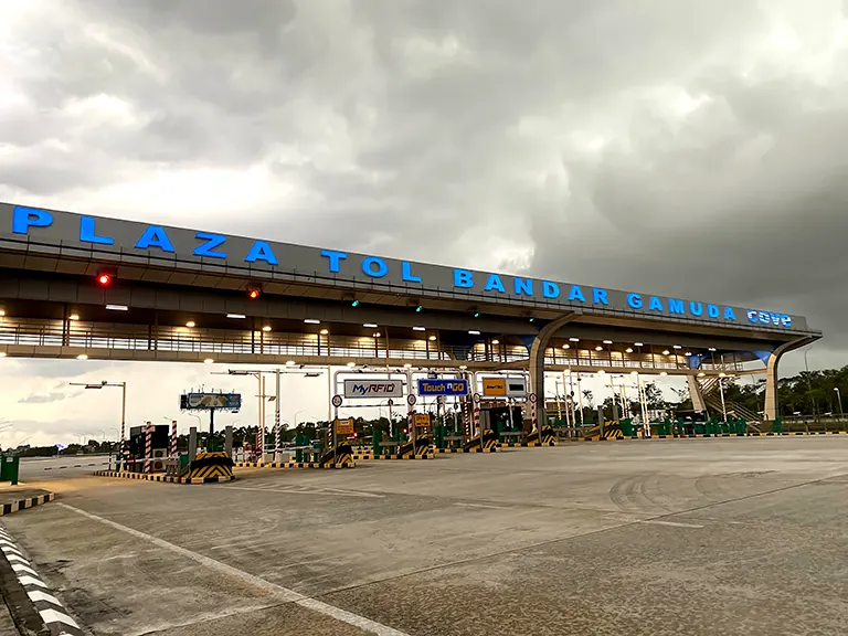 Bandar Gamuda Cove Toll Plaza